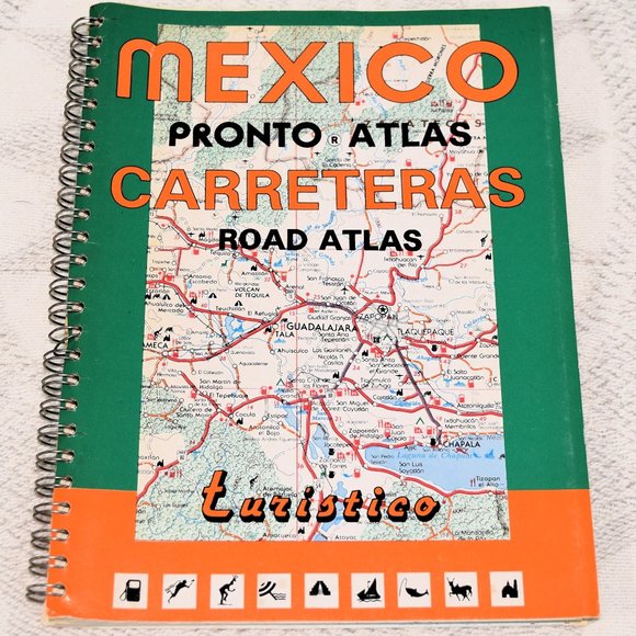 Mexico Accents Mexico Roads Carretera Pronto Atlas Tourist